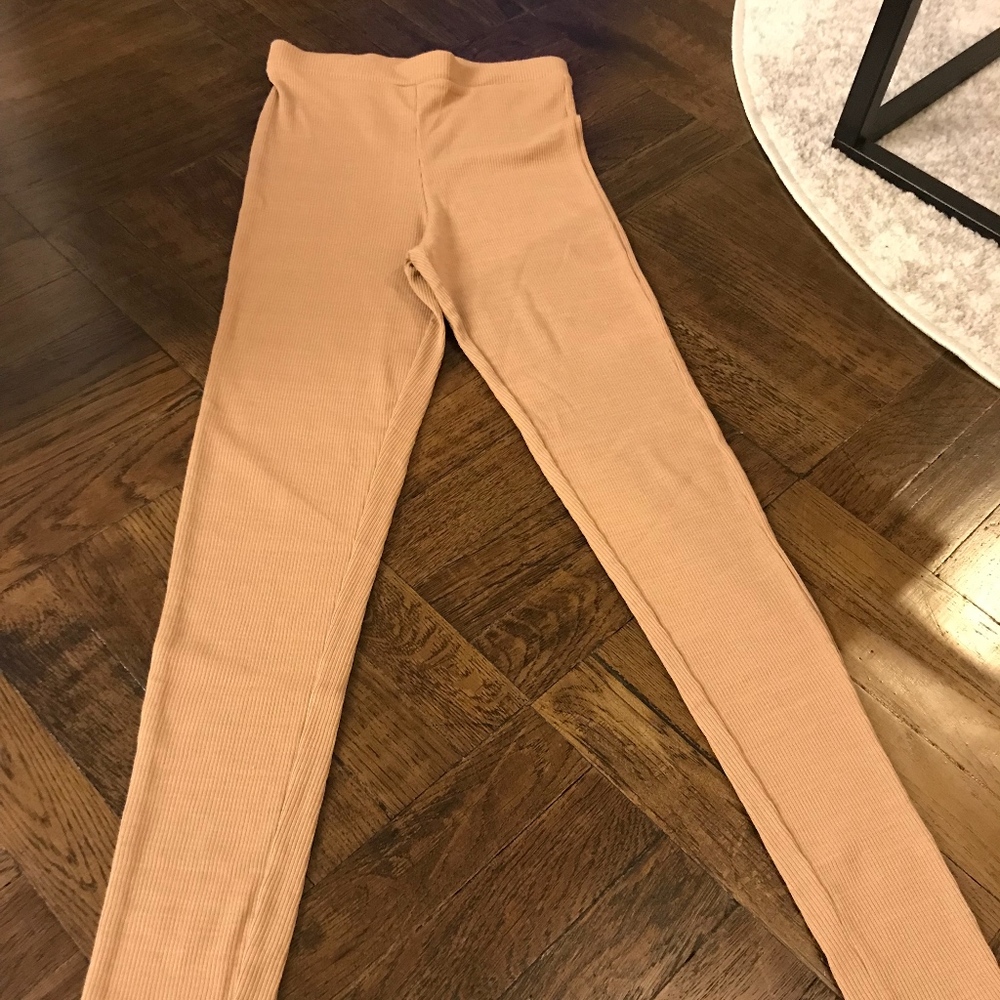 Missguided Ribbed Leggings